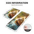 thumbnail image 2 of Sikiie Lazy Home Style Guinea Pig Kitchen Mat 2 PCS Cushioned Kitchen Rug, Waterproof Non-Slip Kitchen Mats for Kitchen, Floor Home, Sink, Laundry, 2 of 6