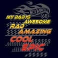 thumbnail image 3 of Men's Hot Wheels My Dad Is Awesome Graphic T-Shirt, 3 of 6