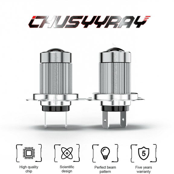 Bright H7 LED Headlight High Beam Bulbs Compatible with Hyundai Veloster Hatchback 2012-2019