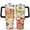 Black, variant on 40oz Stainless Steel Vacuum Insulated Tumbler - BPA-Free, Spill-Resistant Lid, 2 Drinking Options (Straw/Lid), Keeps Drinks Cold 16hrs/Hot 8hrs