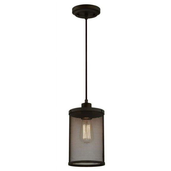 Westinghouse Lighting 6345400 One-Light Mini Pendant, Mesh Shade
