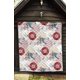 thumbnail image 5 of Colcha Premium con estampado de abanicos japoneses, 5 of 10
