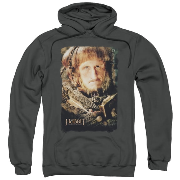 The Hobbit Ori Adult Pullover Hoodie Sweatshirt Charcoal