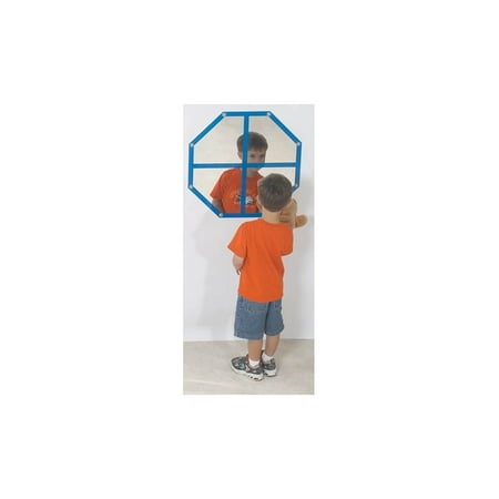 Octagon Windowpane Mirror