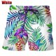 thumbnail image 1 of Pantalones cortos de playa Hawaianos para hombre, bañadores de secado rápido con estampado 3d de palmeras, divertidos Fivean unisex, 1 of 2