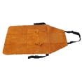 thumbnail image 3 of Delantal protector de piel de vaca para soldadura, delantal resistente al fuego para electricista con bolsillo para taller, 3 of 9