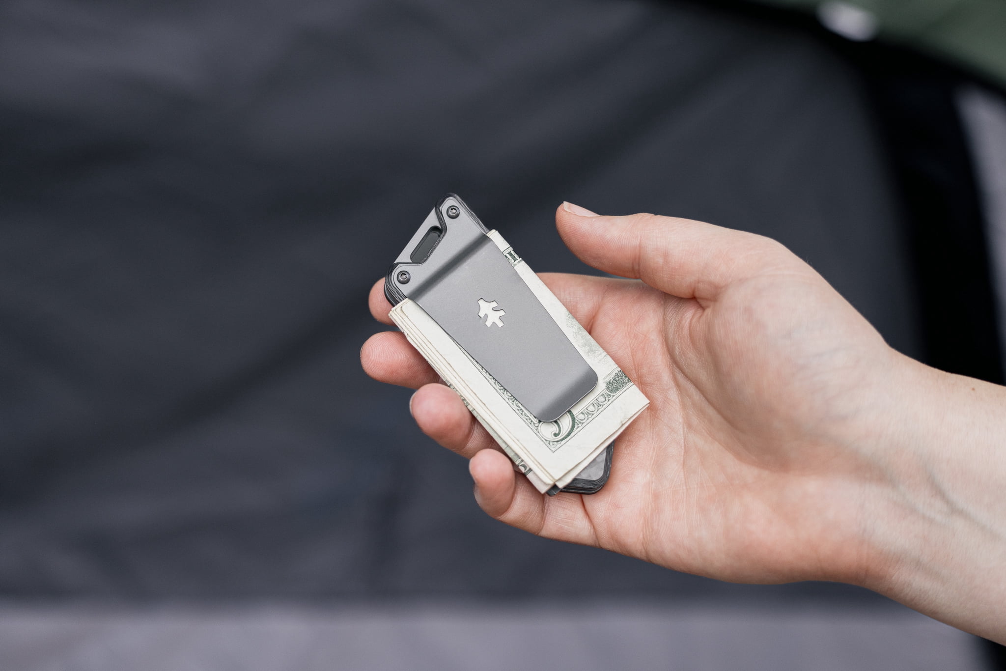 Swiss Tech 5.5" Ball Bearing Assisted Folding Pocket Knife, 2.5" AUS-8 Steel, 3" Carbon Fiber Handle with Money Clip, Multi-Color