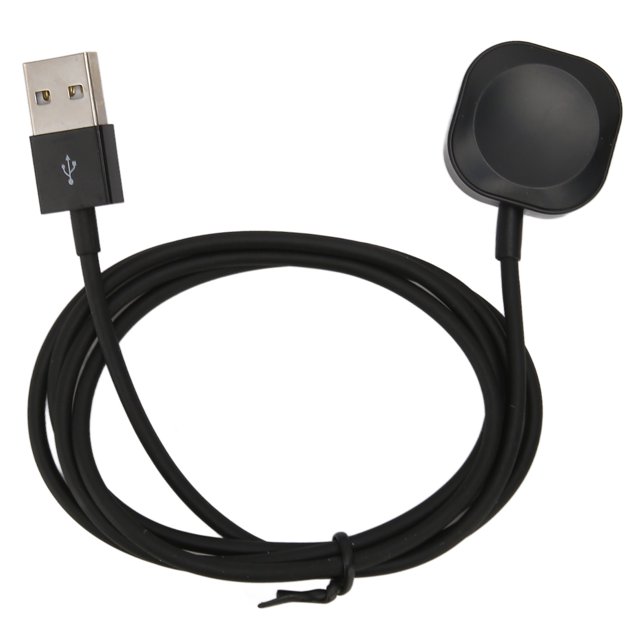 Cargador de reloj USB carga magnética 2,5 W carga rápida Cable de carga de reloj para IOS Watch Series 8 7 6 5 4 3 2 1 SE cuadrado negro