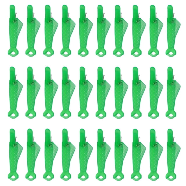Fish Mouth Sewing Machine Needle Threader, Automatic Sewing Needle Threader, Simple Needle Threader Tool, Quick Sewing Machine Cycle Simple Needle Threader Tool (Green/5 Pcs) 0.31x1.22"
