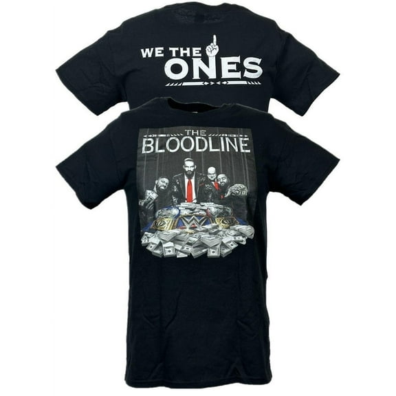 Bloodline Roman Reigns Usos Black T-shirt