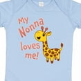 thumbnail image 4 of Inktastic My Nonna Loves Me Cute Giraffe Boys or Girls Baby Bodysuit, 4 of 5