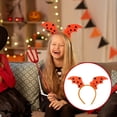 thumbnail image 3 of Qarigey Diadema de Halloween Atmósferas Diadema Decorativa Reutilizable Spooky Headwear Holiday Festival Decoración Fotografía Prop Disfraces de disfraces Naranja Qarigey AP012660-02, 3 of 6