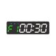 thumbnail image 1 of Bearachild El reloj magnético del gimnasio del contador de tiempo del intervalo personalizado para el control remoto incorporado del gimnasio en Electrónica marco negro Fuente verde y blanca., 1 of 6