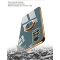 thumbnail image 6 of Compatible with Redmi Note 12 Pro Case Silicone TPU Shockproof Redmi Note 12 Pro 4G Phone Case with Magnetic Ring Kickstand Plating Anti-Scratch Cases (Grey), 6 of 14