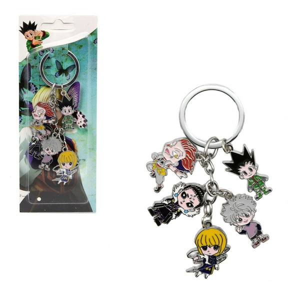 Killua Hisoka Gon Kurapika Chrollo - Hunter x Hunter 1" Keychain 5 pc. Pendant
