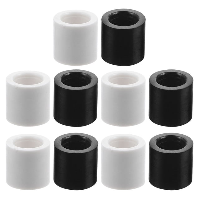 unbranded 10Ud Accesorios Para Taco De Snooker Cubiertas De Plástico Para Punta Con Protección