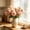 Champagne, variant on Artificial Flower Bouquet Mixed Floral Hand Tied Roses Hydrangea Chrysanthemum for Vase Home Wedding Party Living Room Dining Table Decor