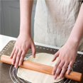thumbnail image 3 of serony Wooded Rolling Pin Professional Dough Roller Non Stick Rolling Pin for Pasta Dough Pizza, 3 of 8