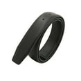 thumbnail image 4 of Correa duradera para cinturón para hombre, 33 mm de ancho, sin hebilla ajustable con agujeros en la cintura, bricolaje Negro Yuyangstore cinturón casual para hombre, 4 of 8
