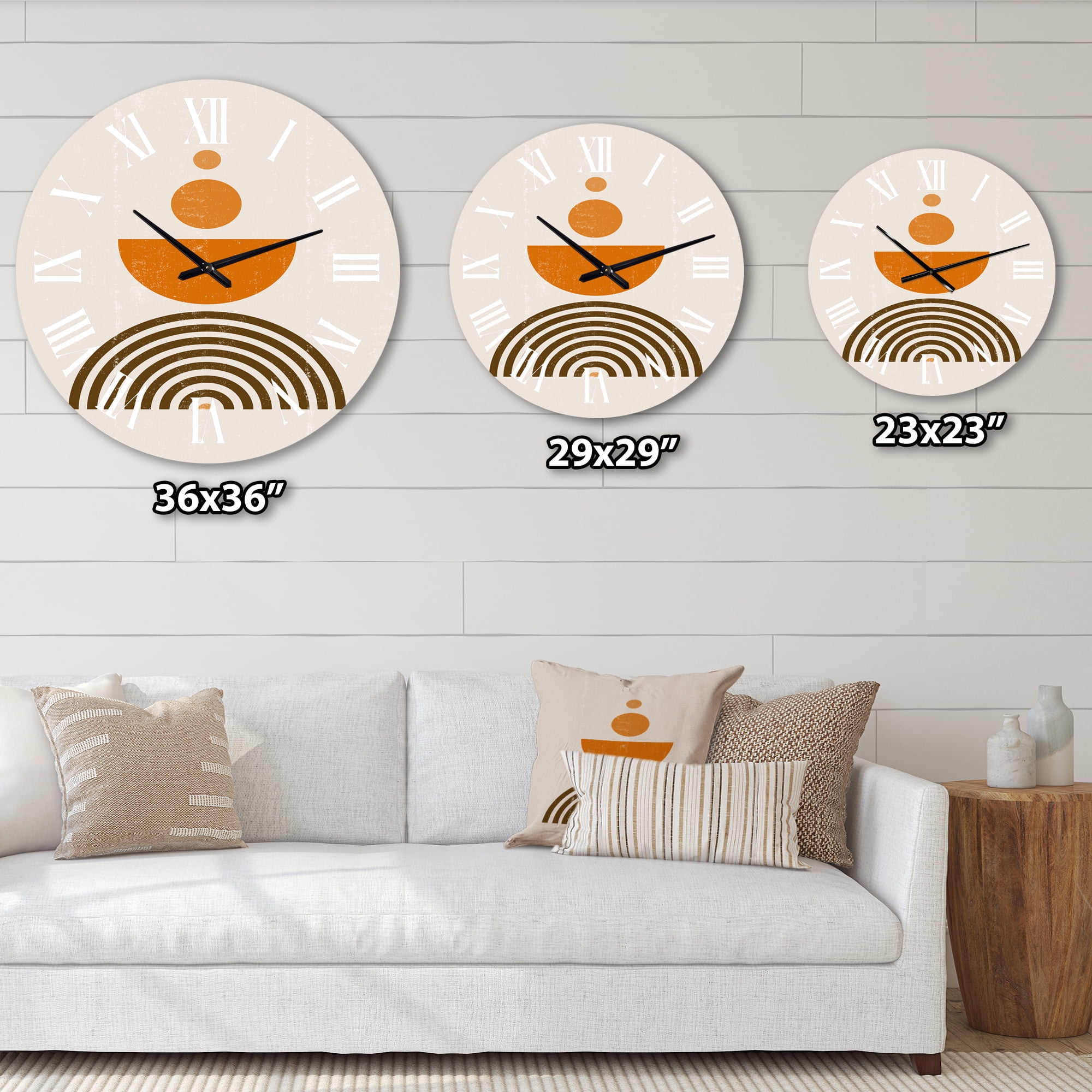 Designart 1 in Quartz Modern/Contemporary Wall Clock