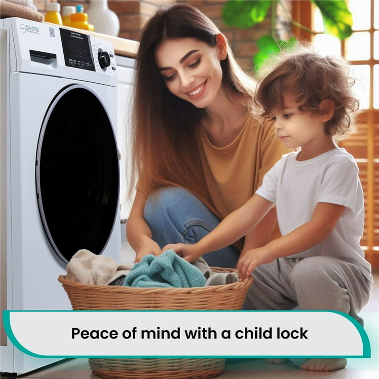 Equator All-in-One Combo Electric Washer-Dryer, 1.62 cu. ft