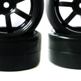 thumbnail image 3 of Llantas de plástico Vogacara 4 Uds 1/10 neumáticos para D12 todoterreno accesorios duraderos para coche RC, 3 of 6