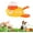 Yellow, variant on Underpawsco Treat Toy, Duck Dog Food Dispenser, 2-in-1 Dog Interactive Slow Feeder Toy, Fun Duck-Shape Design for Interaction Treats Feeder (Yellow)