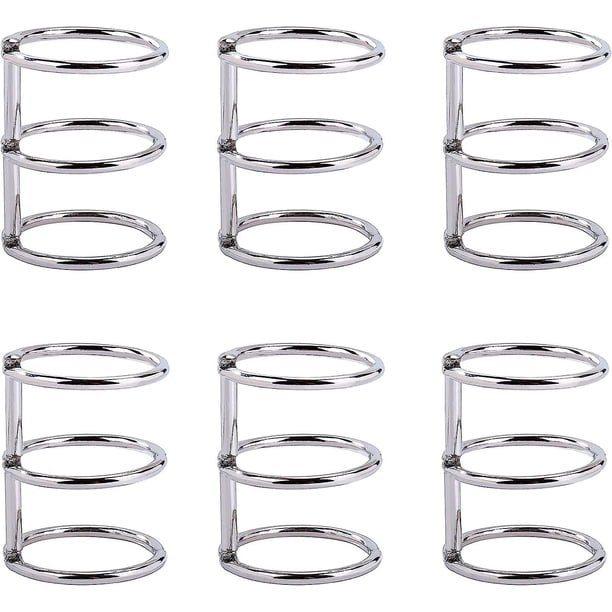10 piezas de anillos plateados para libros, carpetas de hojas de Metal con 3 anillas, carpeta de anillas de Metal de 20mm para tarjetas de estudio, hojas para álbumes de recortes y fotos