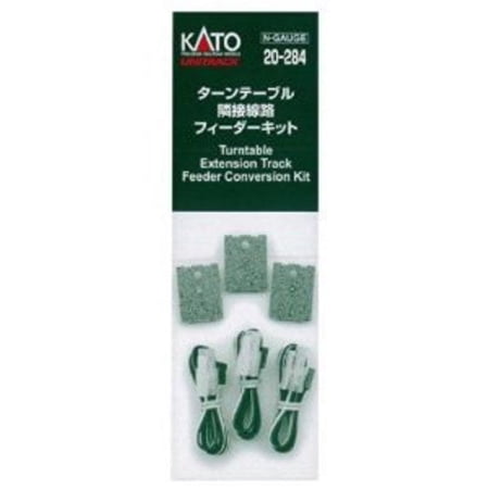 Kato USA Inc. N Turntable Extension Track Feeder Kit KAT20284 N Track price history on PriceWatchPro