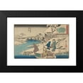 thumbnail image 2 of Andō Hiroshige 14x11 Black Modern Framed Museum Art Print Titled - Mokuboji Uki Mount Fuji Oka Ya Han (19th Century), 2 of 5