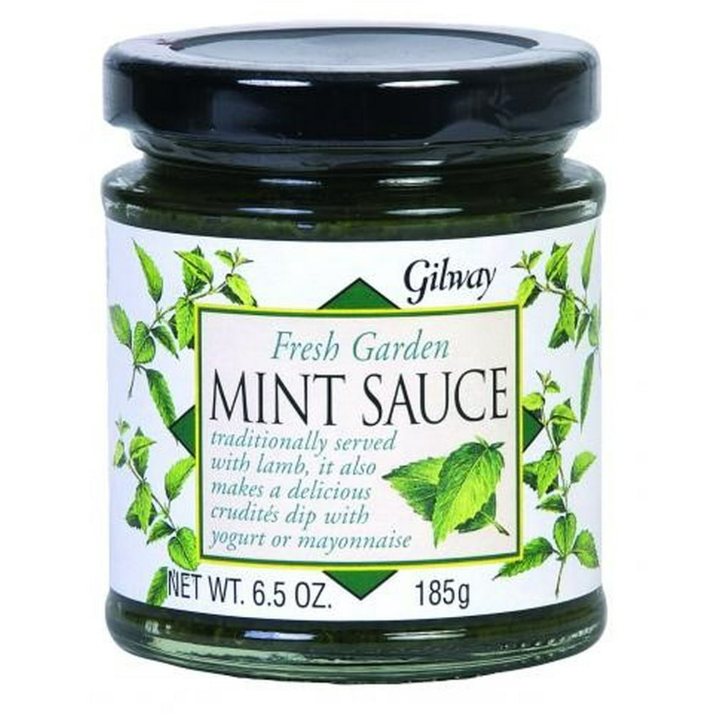 Gilway Fresh Garden Mint Sauce, 6.5 Ounce Jar