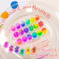 thumbnail image 4 of Set de esmaltes en gel Double Rhythm, 6 unidades, 15 ml, Soak Off Jelly Neon, 4 of 9