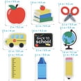 thumbnail image 5 of STOBOK 18Pcs Lovely Cake Topper Back to School Party Cake Topper Decoration Desserts Topper Decoration, 5 of 6