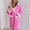 Hot Pink, variant on Women's Hooded Plush Bathrobe, Ultra Soft Jacquard Fluffy Robe with Pockets, Cozy Fuzzy Loungewear, Soft Fuzzy Nightgown