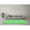 thumbnail image 3 of Ahgly Company Indoor Rectangle Abstract Emerald Green Contemporary Area Rugs, 8' x 10', 3 of 4