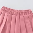 thumbnail image 7 of TEAJOPSUU Girls Pleated Mini Skirt Build In Shorts Stretch High Waist Tennis School Uniform Skirts Girls Skater Culottes 2-17 Years B-Pink, 7 of 7
