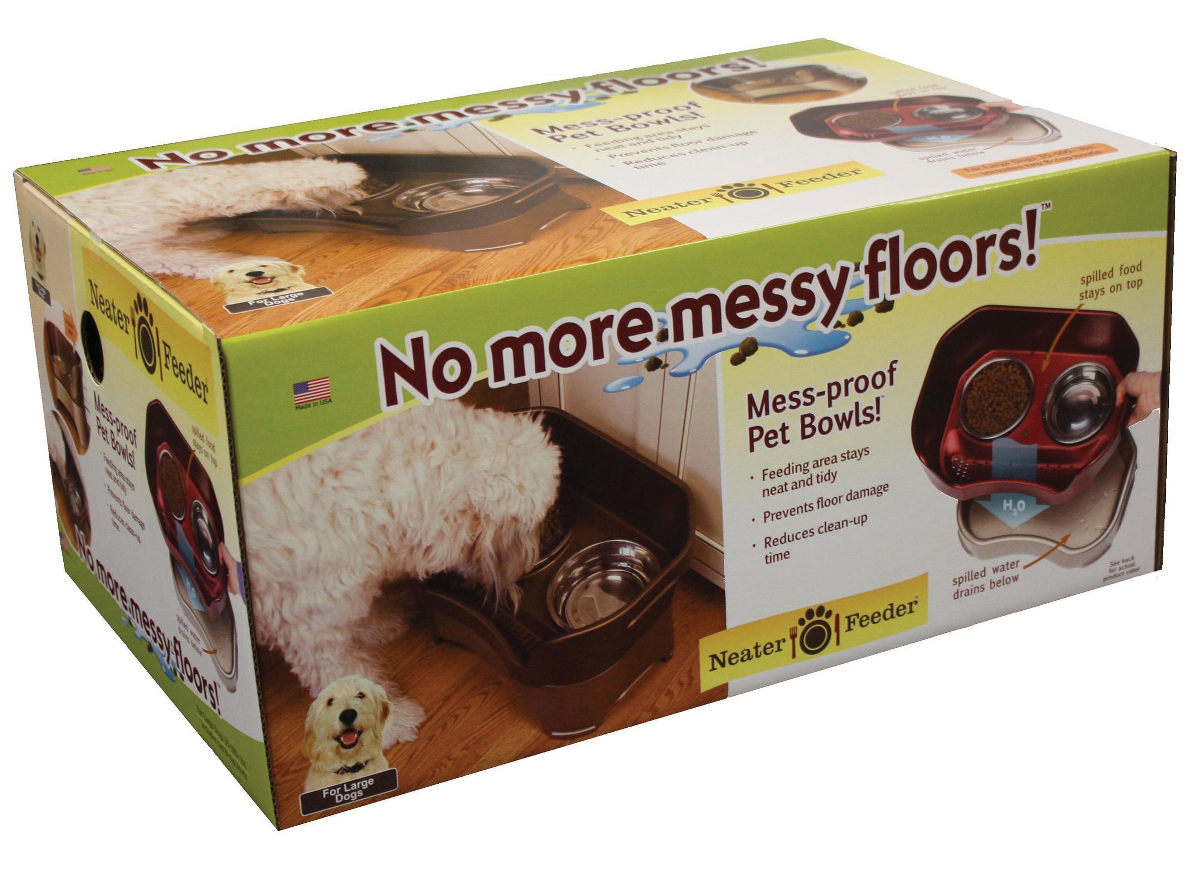 Neater Feeder Elevated Double Diner For Dogs Walmart Com