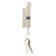 thumbnail image 1 of 70mm Aluminium Alloy Security Door Lock Cylinder with 3 Keys, , Multi Way Lock Principle, Guard Against Theft, Easy Installation, Silver, 1 of 8
