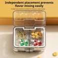 thumbnail image 5 of Pill Cutter Splitter 1/3, 1/4 with Centering Device for Small and Large Oblong Oval Tablets with Pill Storage, for Quarter, Third and Half, 5 of 13