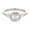 14K White Gold, variant on Fine Jewelry 10K White Gold Ascher, Pear and Round-shape Lab Grown Diamond solitaire Engagement Ring (1 1/2 Cttw, D-F Color, VS1 Clarity) Size 7.5