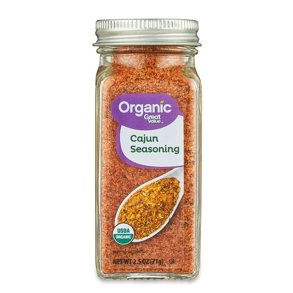 Great Value Organic Cajun Seasoning, 2.5 oz