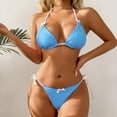thumbnail image 2 of Vividxx Bikini Sets For Women Polka Print Two Piece Swimwear Bikini With Push Up Underwire And Crisscross Back Straps Summer Comfortable For Beach Vacation 2026, 2 of 5