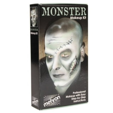 Mehron Premium Monster/Frankenstein Costume/Makeup Character Kit