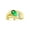 EMERALD, variant on Men's Rings 14K Yellow Gold Ring - Timeless Pear Shape Cabochone Gemstone & Diamonds - Tear Drop Cabochon EMERALD Rings For Men Size 11