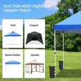 thumbnail image 4 of 4 Pack Sand Bags For Canopy Tent, Pop Up Canopy Gazebo Weights Sandbags For Outdoor Use - Without Sand, 4 of 5