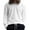 White, variant on AherBiu Oversized Mens Long Sleeve Sweaters Crew Neck Casual Pullover Fall Winter Breathable Loose Fitted Sweater