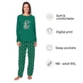 thumbnail image 2 of A Child Has Been Born For Us Matching Family Christmas Pajamas, Christian Family PJs, Plus Size Pajamas, Two Pockets, 2 of 7