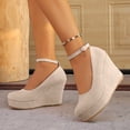thumbnail image 2 of YLYL Women's Pumps Pointed Toe Chunky Block Heel Trendy Office Work Business Wedding Prom Dress Shoes, 2 of 9