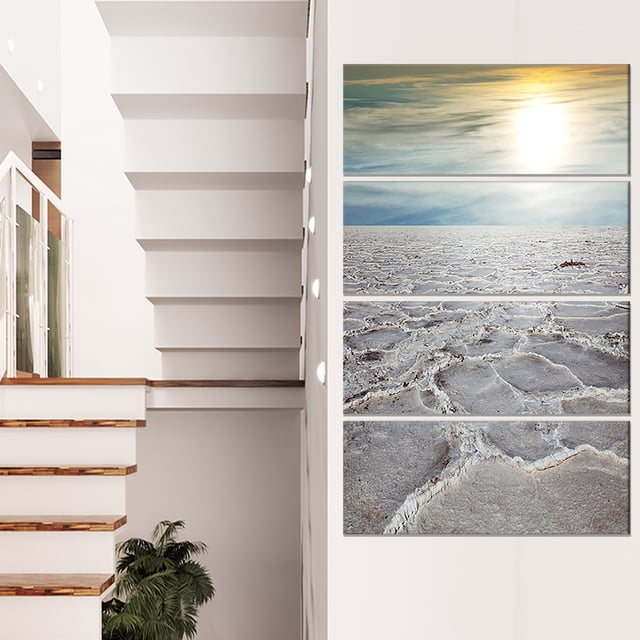 Death Valley under Sunlight - Landscape Wall Art on Canvas