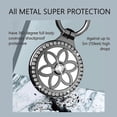 thumbnail image 4 of 2 Pack Airtag Keychain, Airtag Case With Key Ring, Metal Protective Airtag Holder Compatible With Apple Airtag n, 4 of 5
